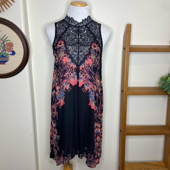 Free People Dresses & Skirts - FREE PEOPLE Marsha Printed Slip Dress NWT